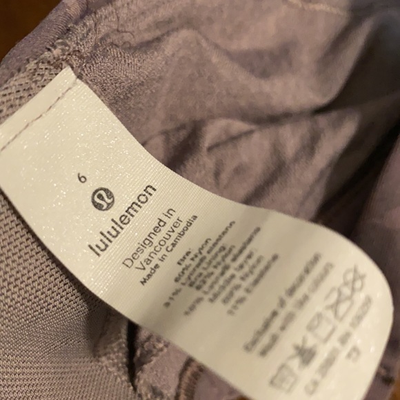 LULULEMON PURPLE/GRAY SPORTS BRA💓 - Picture 7 of 9
